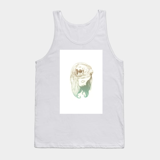 LADYFND #1 Tank Top by Peter Ricq